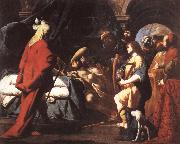 Giovanni Battista Spinelli David Soothing Saul's Anguishwith His Harp oil painting picture wholesale